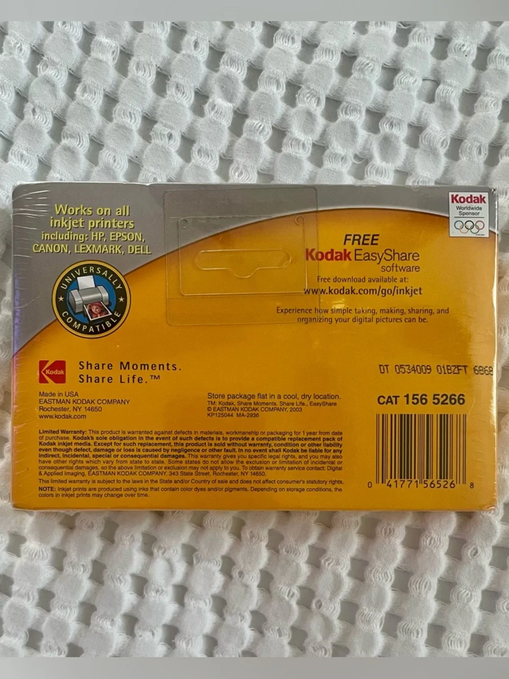 Kodak | Cameras, Photo & Video | Kodak Premium Photo Paper High Gloss ...